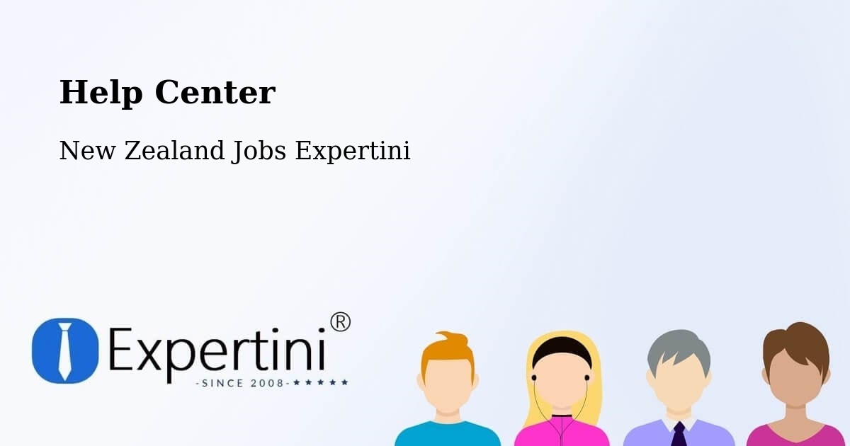 Help Center - New Zealand Jobs Expertini